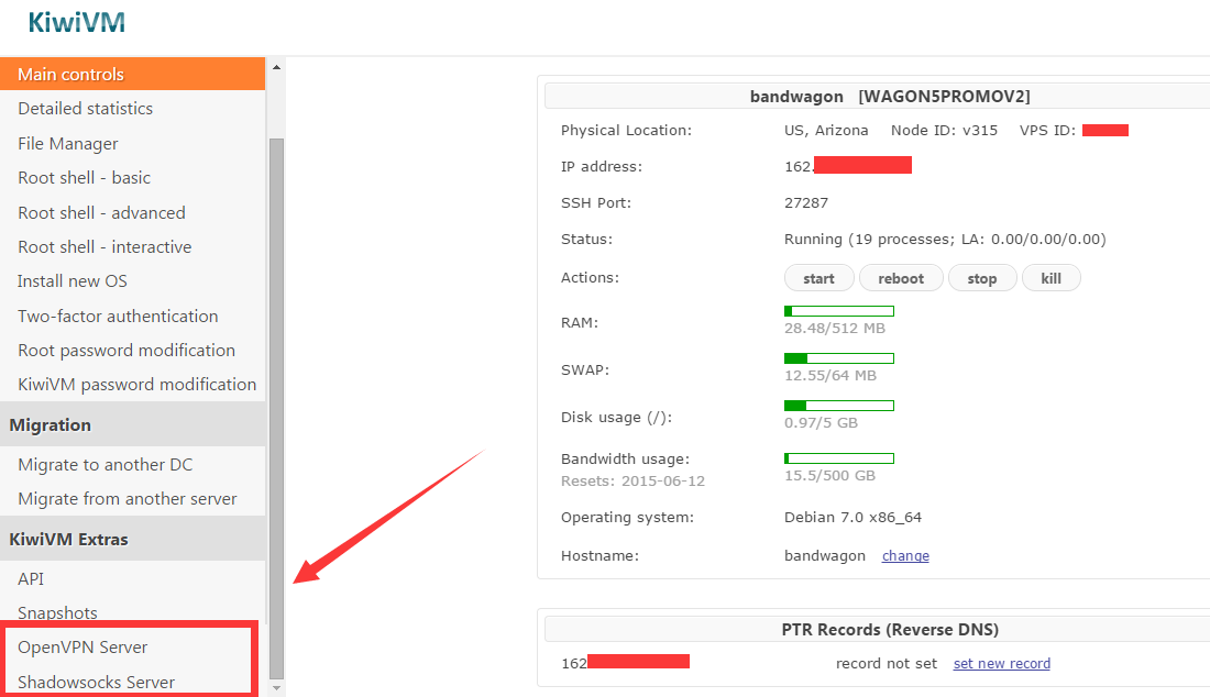 年付9.99美金，一键搭建shadowsocks服务器、PPTP（L2TP）-VPN、OpenVPN
30秒搭建自己的私人代理服务器，支持paypal